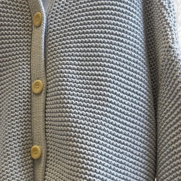 Alex Mill Button-Back Crewneck Knit Sweater - Picture 3 of 3